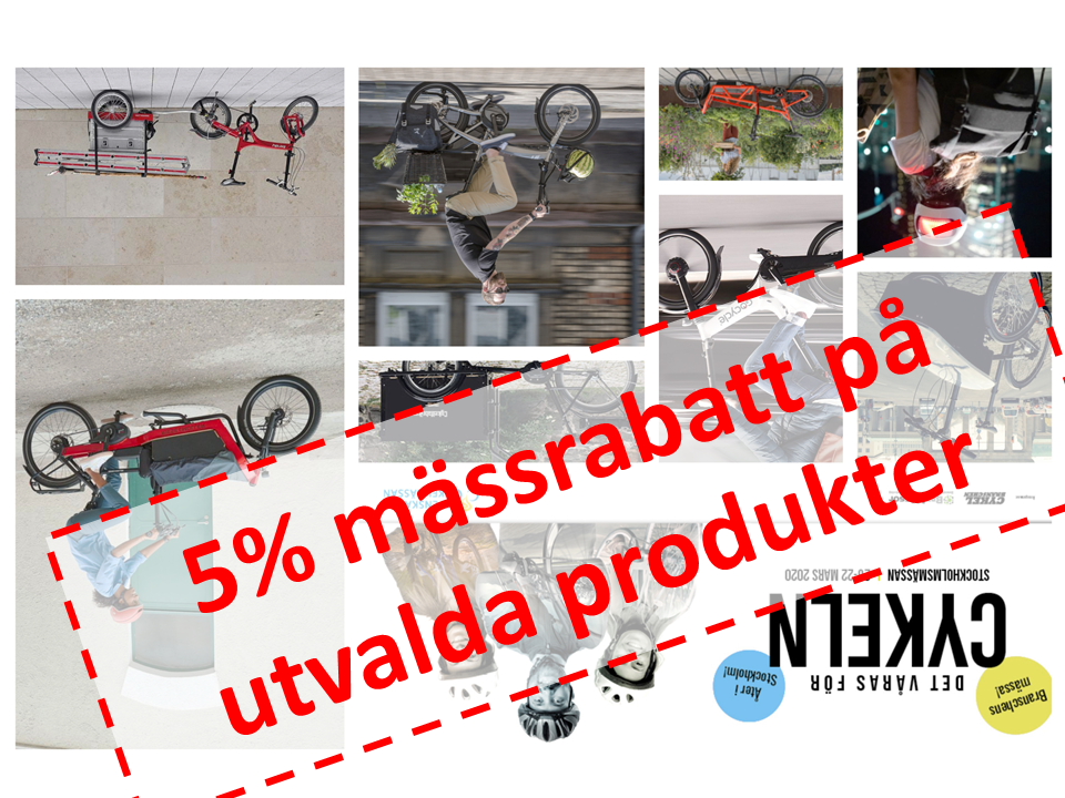 Cykelmässan 2020 5% mässrabatt istället